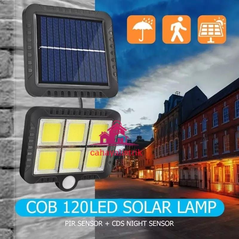 LAMPU TENAGA SURYA LED /LAMPU TEMBAK TENAGA MATAHARI - LAMPU SOROT SOLAR CELL COB