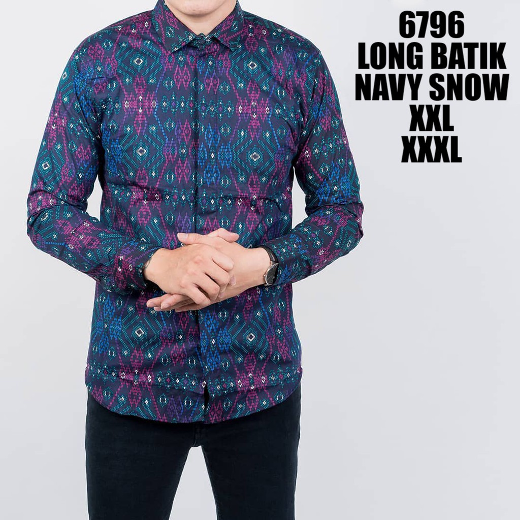NEW ARRIVAL DISTRO BATIK PRIA JUMBO BORDIR SOGAN HRB026 BATIKAF NOTOARTO BATIK IPNU-IPNU HEM PRIA l-KODE 6796
