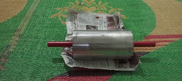 Roll Parut Kelapa Besar As 17 (3.5) Dan 20 (4) Bahan Monel (tidak Cepat Tumpul), Titikan Kerap