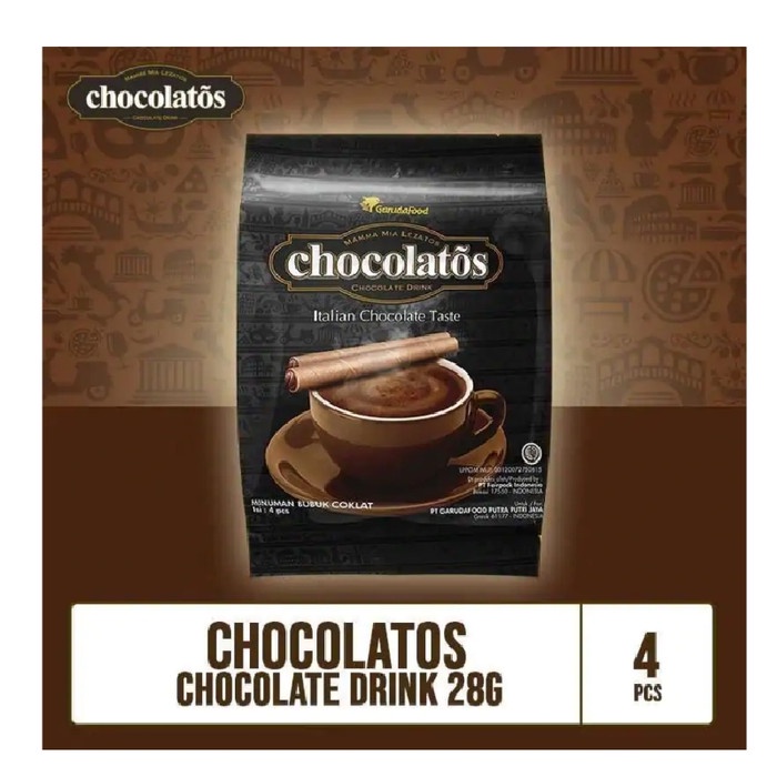 

chocolatos chocolate drink 4x28 gram