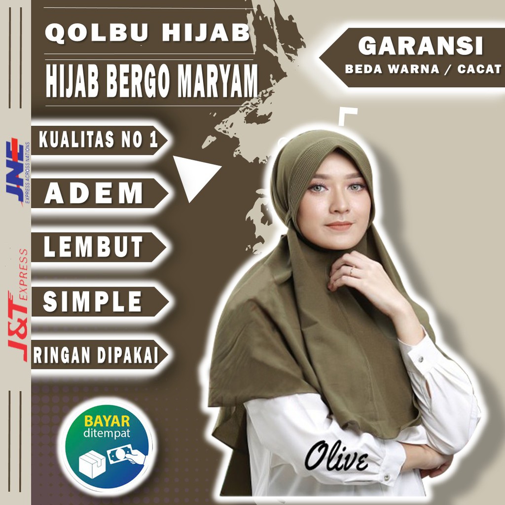 KERUDUNG SYARI KRUDUNG SYARI KHIMAR INSTAN HIJAB BERGO KEKINIAN PANJANG MURAH LANGSUNG TERBARU 2020