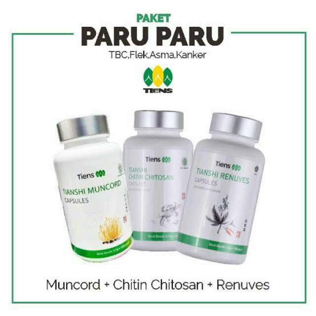 

Paket Penyakit Paru-paru [ Asma, Flek, TBC, Kanker]