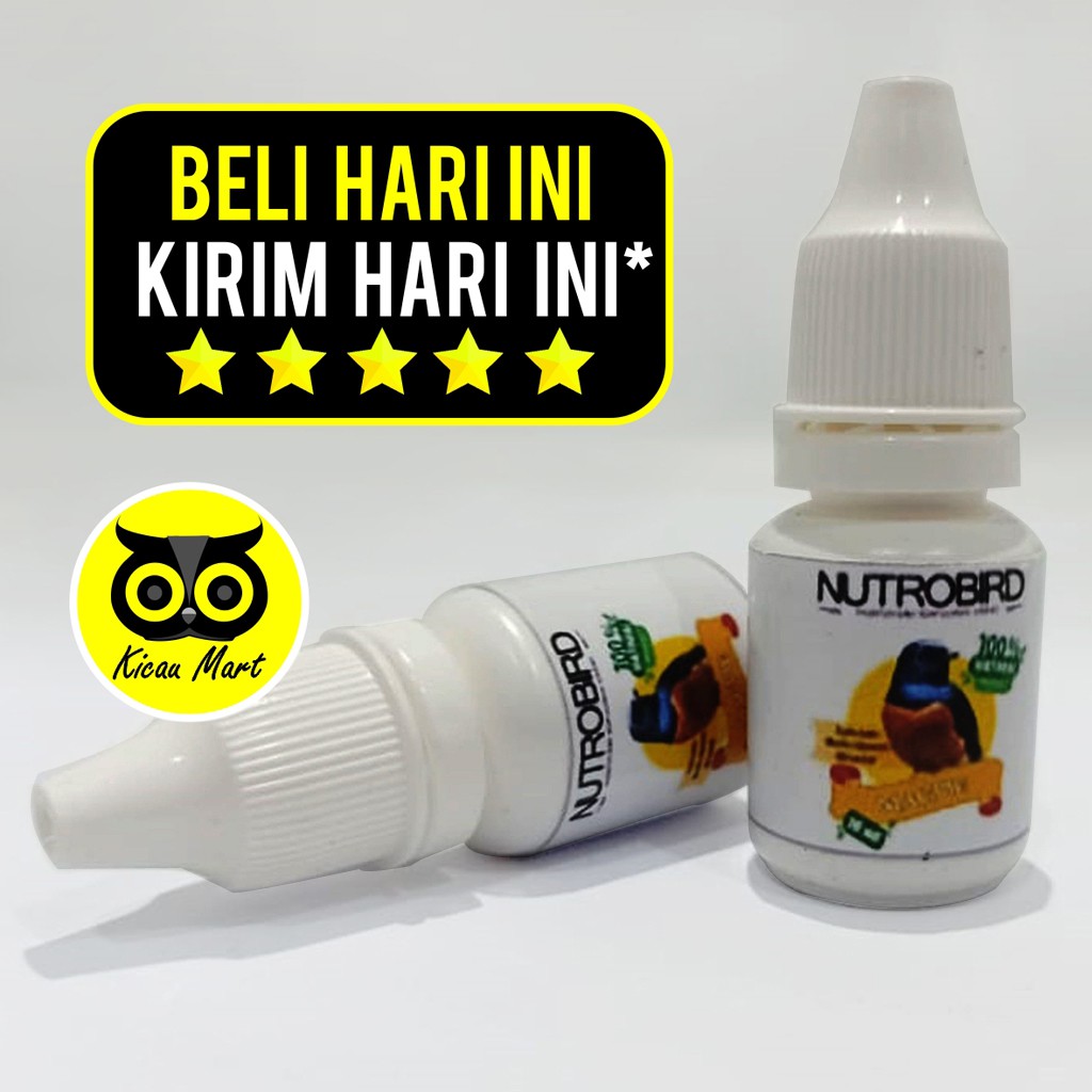 NUTROBIRD MURAI VITAMIN OBAT PENGGACOR BURUNG MURAI BATU HARIAN LOMBA OBAT ANTI MACET BUNYI LESU NOM