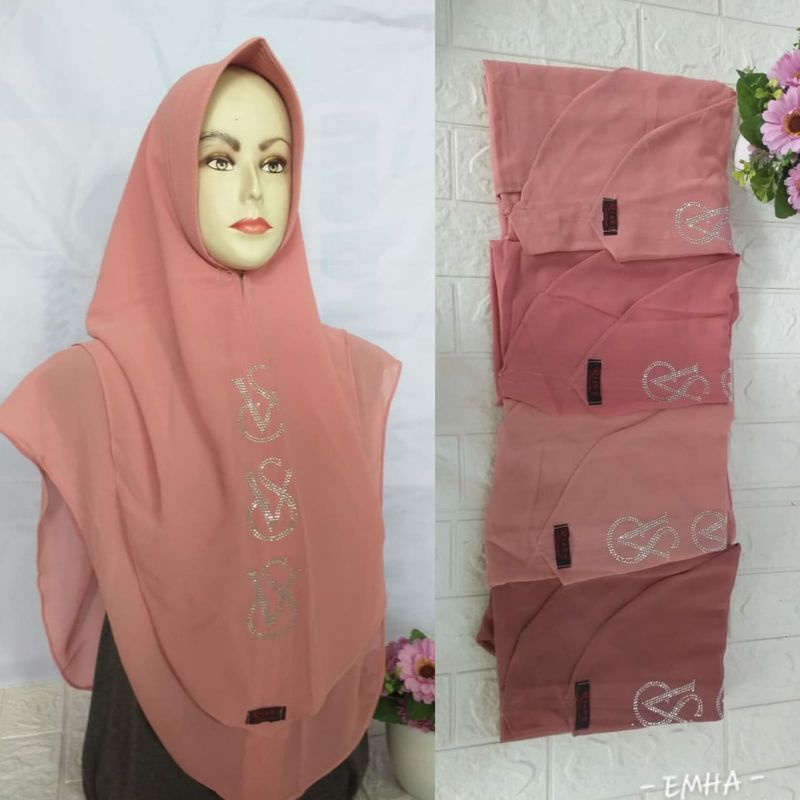 hijab Rizky Payet Ceruty Armany