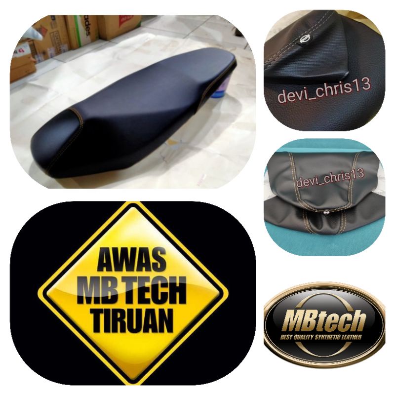 cover kulit  jok original mbtech beat scoopy vario
