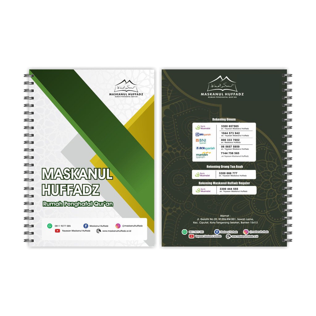 

NOTEBOOK A5 MASKANUL HUFFADZ