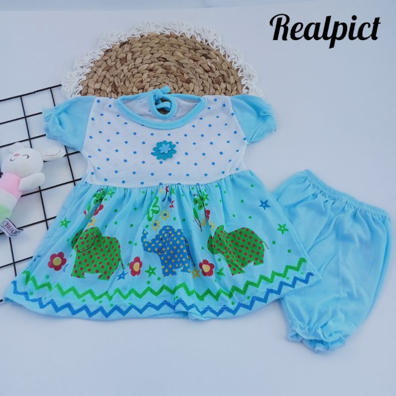 Dress bayi murah 0-18 bulan / baju bayi perempuan