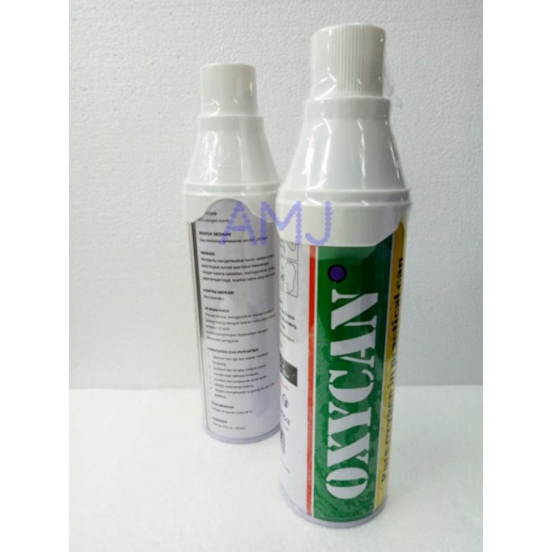 Oxycan Pure Oxygen Portable Oxican Kaleng 500cc