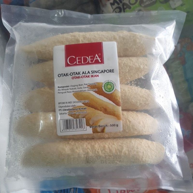 

Cedea Otak Otak Ala Singapore 500gr