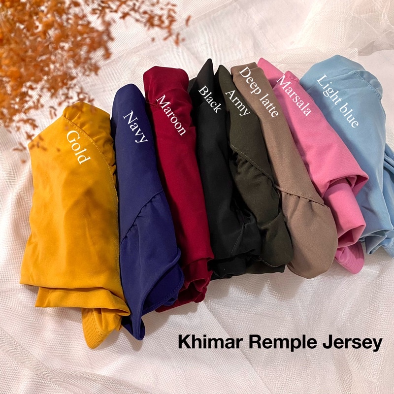 Hijab Jersey Remple standar