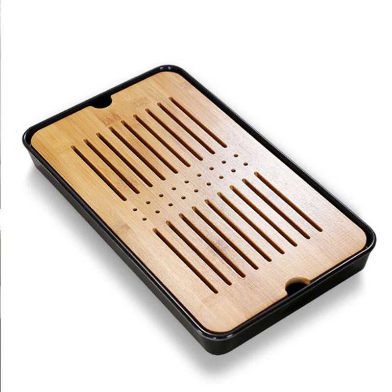 (BISA COD) RVOSTR NLSLASI Tatakan Teh China Bamboo Tea Tray - NL29