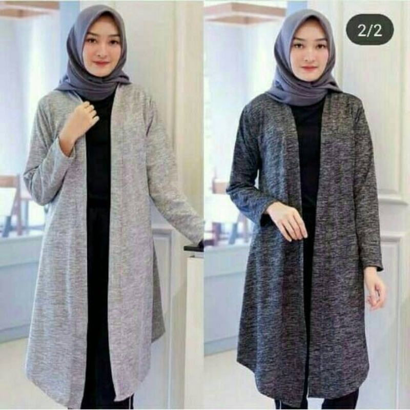 KARDIGAN LONG/KARDIGAN TWIS/BAJU MURAH WANITA PREMIUM