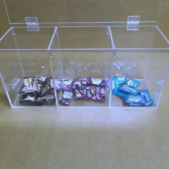 Penjualan Terpercaya Akrilik kotak permen/Akrilik Tempat Kopi dll