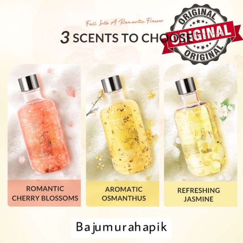 Bioaqua Shower Gel Fresh Flower Sabun Mandi 250ml