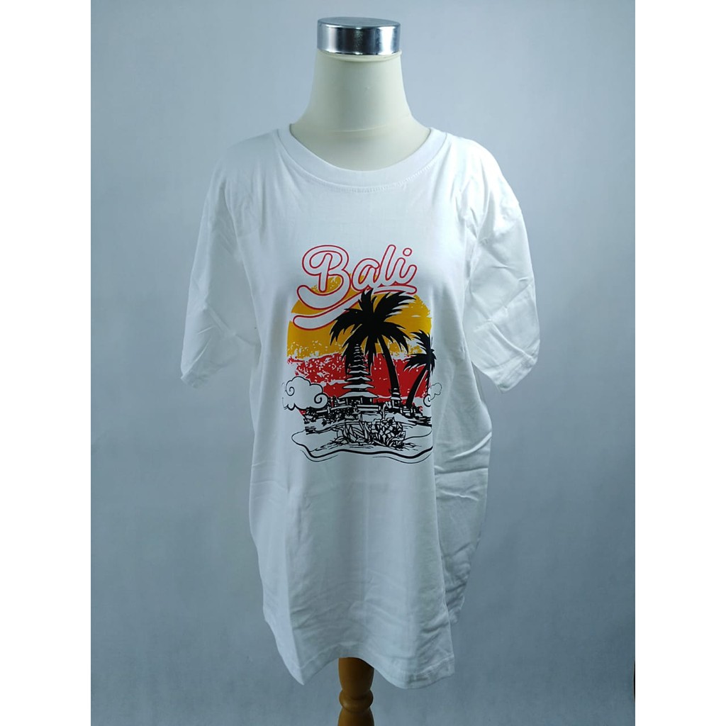 Baju Kaos Cotton Bali Size S-XL (Halus) oleh oleh bali baju kaos bali pria wanita kaos katun bali