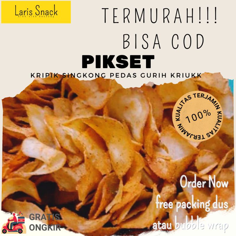 Jual Keripik Singkong Pedas Kripik Singkong Pedas Snack Makanan