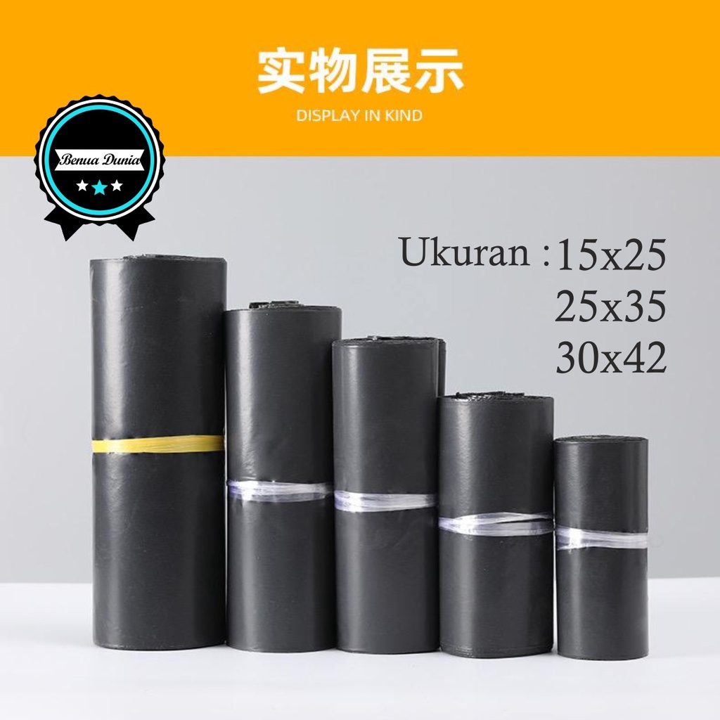 

PLASTIK plastick POLYMAILER poly mailer PACKINGAN ONLINE SHOP isi 100 lembar BD1958