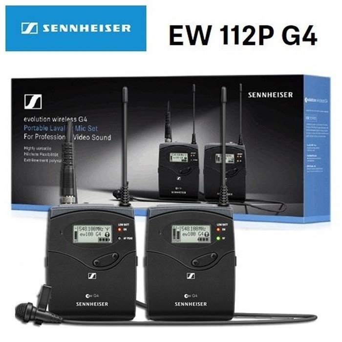 Sennheiser EW 112P G4 Wireless Lavalier Microphone System