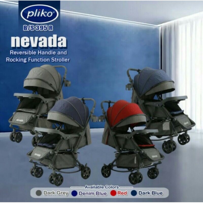 Pliko Nevada B/S 395R Baby stroller / kereta dorong bayi