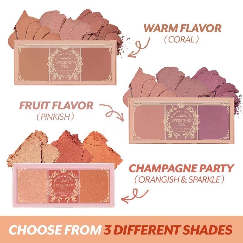 AFTERNOON TEA BLUSHER PALETTE - IM MEME