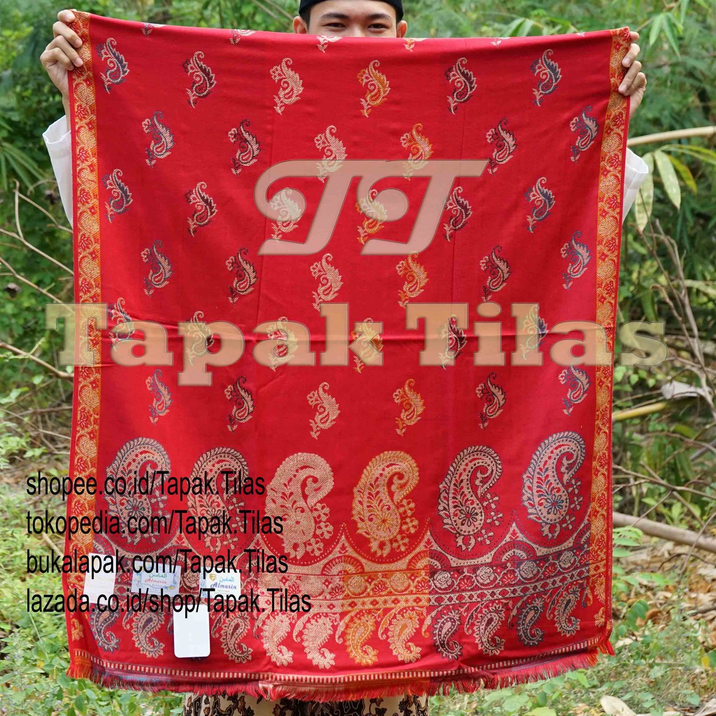 Sorban Premium Almasin Warna merah - Sorban Premium