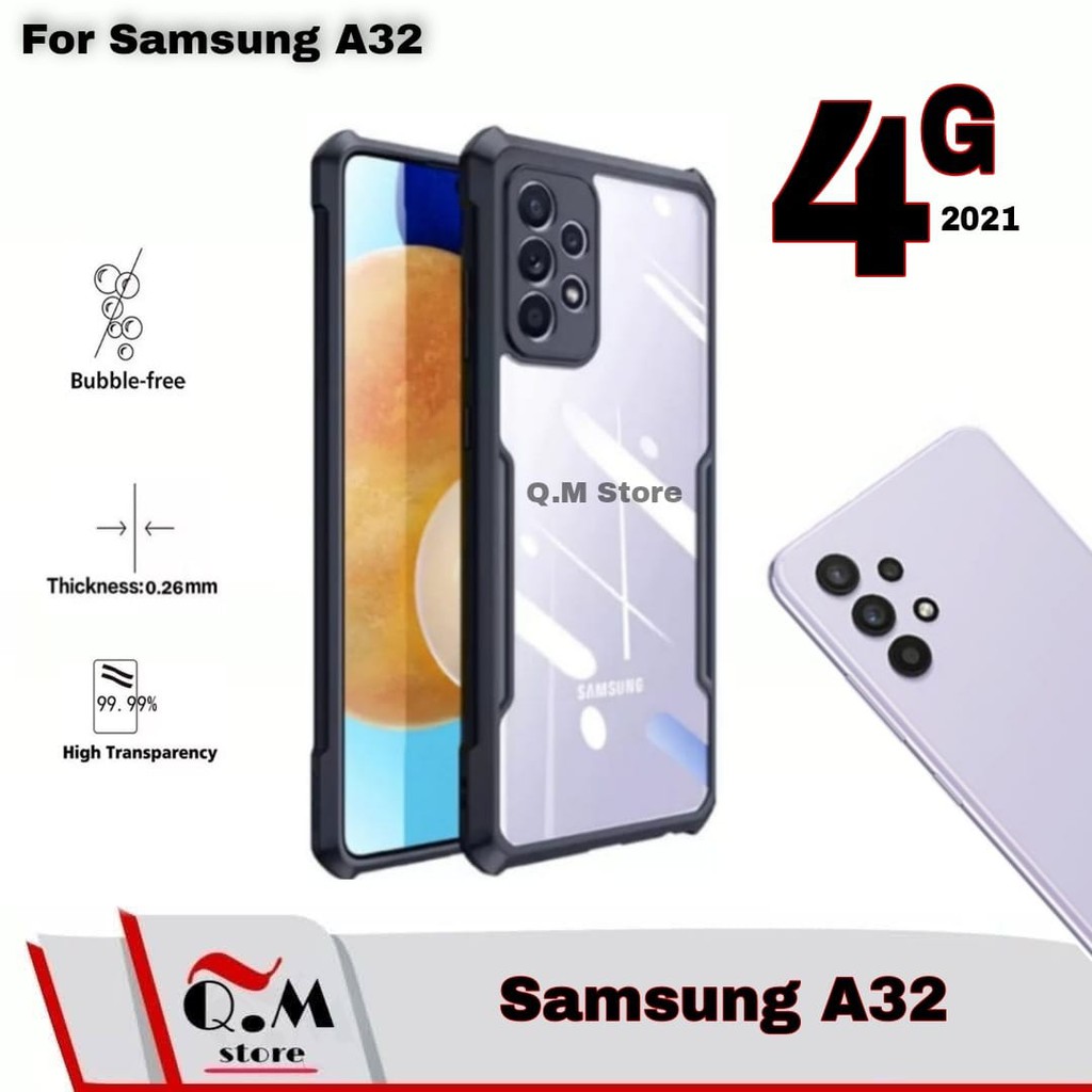 Case Samsung A32 / A52 / A72 Airbag Shockproof Transparent