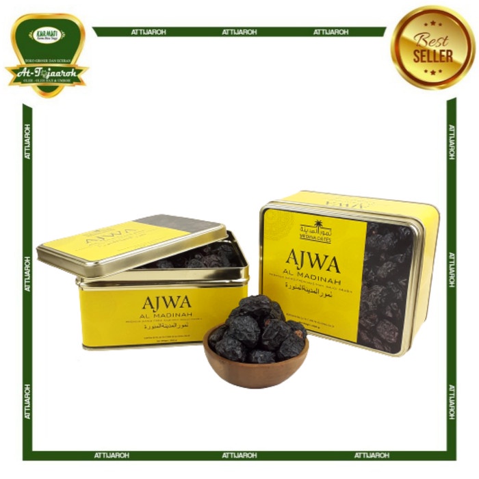 

KURMA AJWA MADINAH 1KG (kemasan kaleng)
