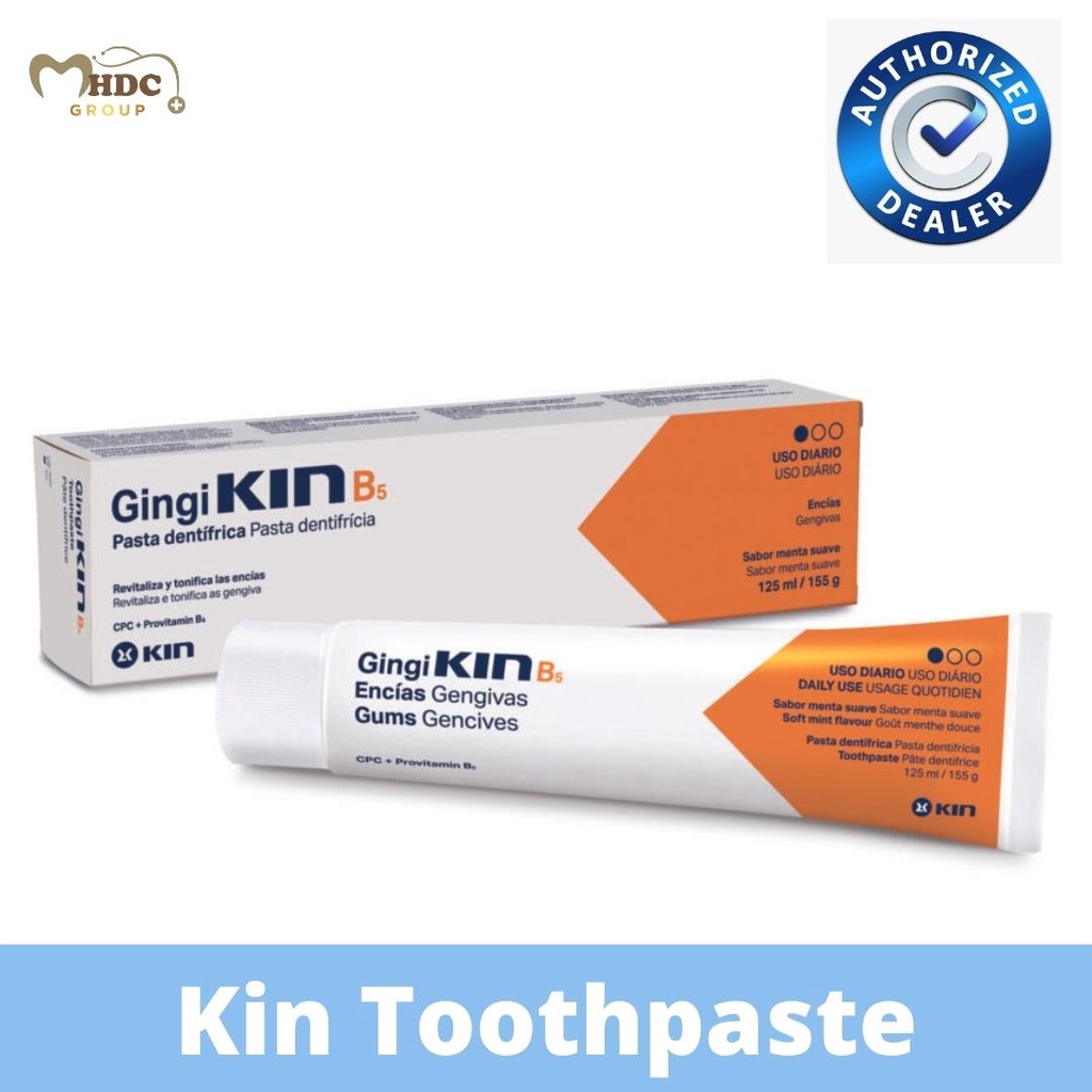 Jual KIN B5 Toothpaste 125ml ( Pasta Gigi dengan CPC + Provitamin B5