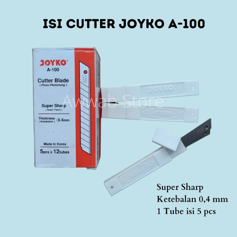 

Isi Cutter Blade Joyko A-100