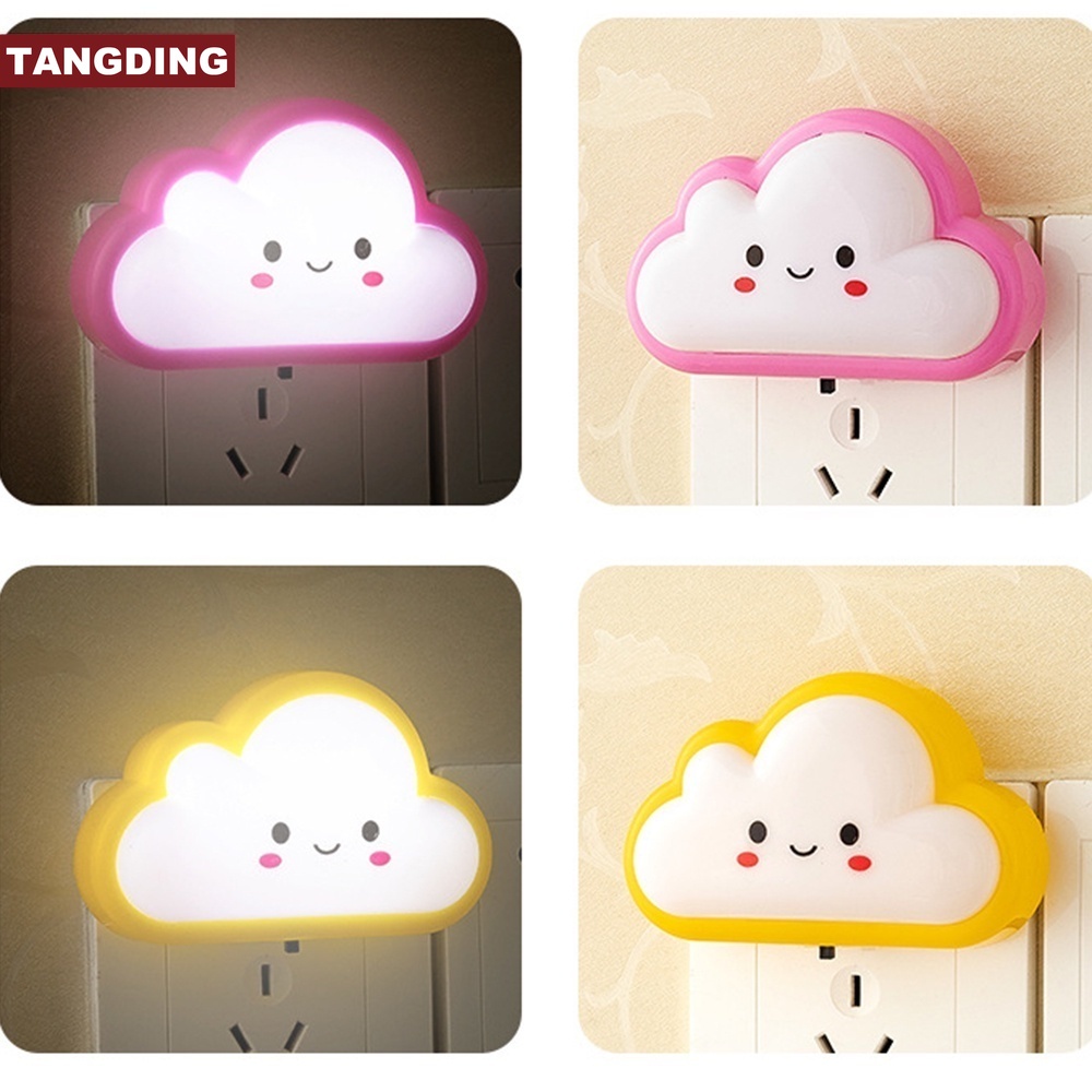 (Cod Tangding) Lampu Malam Led Bentuk Awan Hemat Energi Untuk Kamar Bayi