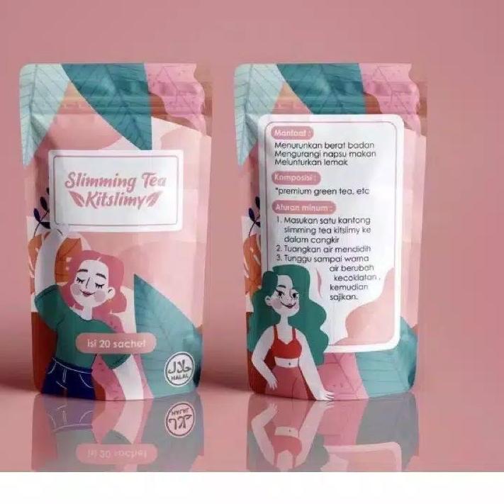 ☪ Slimmingtea KITSLIMY TEA ISI 20 - Kitslimy Slimming Tea Teh Diet Kitslimy Kitslimmy teh kitslimy ○