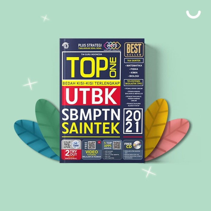 TOP ONE UTBK SBMPTN SAINTEK 2021 + CD