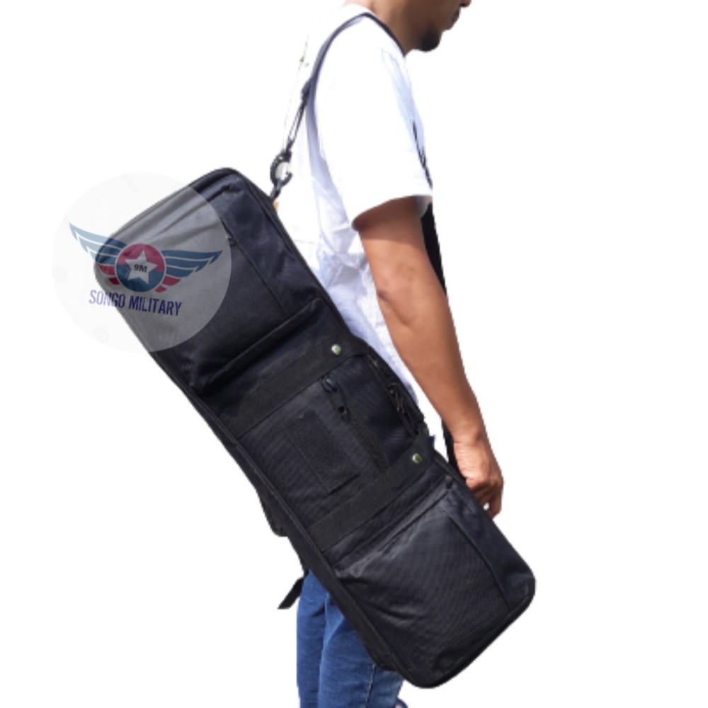Gun Bag TNI POLRI - Gun Bag Panjang 80 cm Isi 2 Unit - Tas Senjata Laras Panjang - Gunbag Tactical
