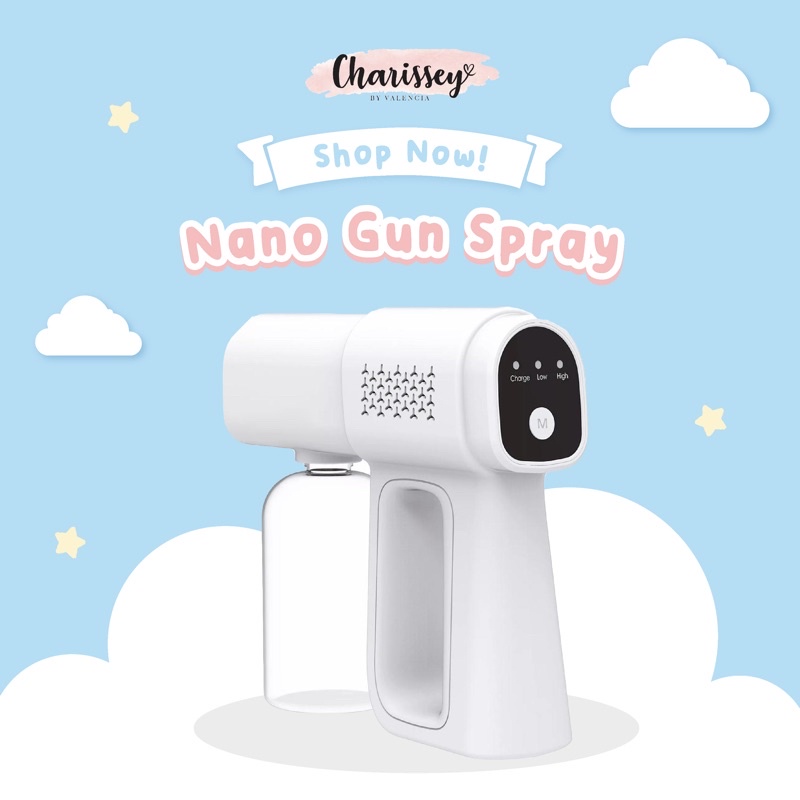 Nano Gun Spray / pembunuh bakteri / alat disinfektan / alat semprot kuman