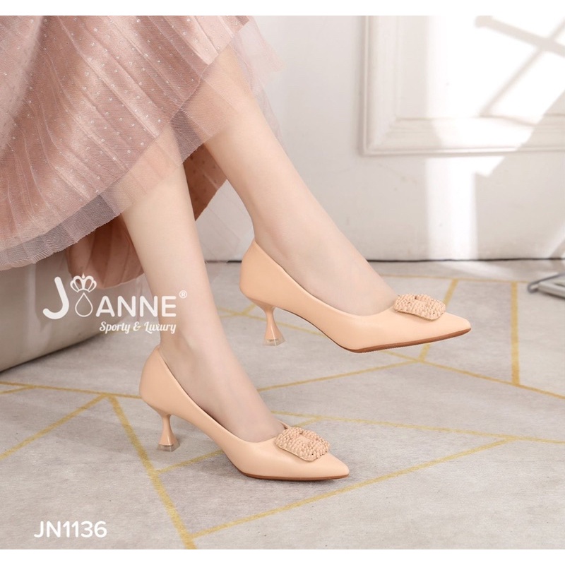 JOANNE High Heels Shoes Import Wanita JN1136 [ORIGINAL BRAND]