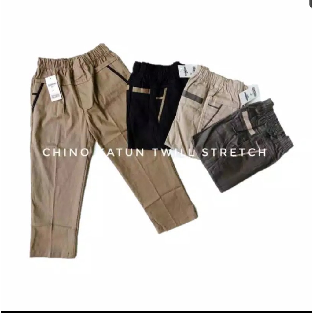 Chino Katun Twill Stretch