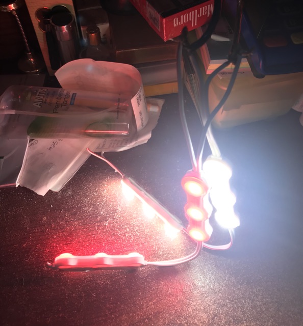 Lampu LED 3 Mata Super Terang - Waterproff - Sangat Awet