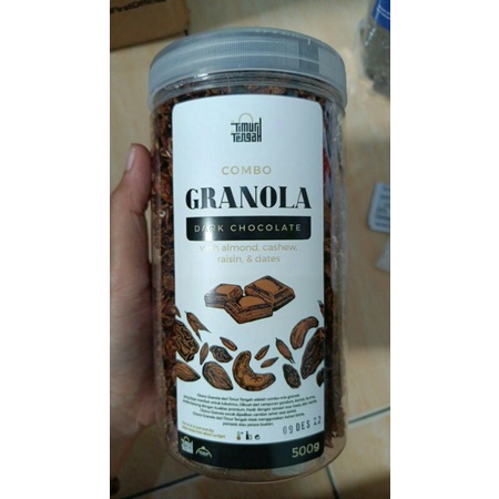 

Granola dark chocolate dan Honey cashew