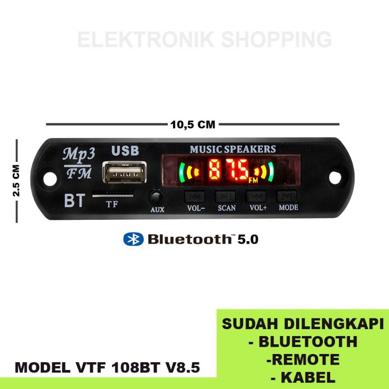 KIT MP3 BLUETOOTH VIRE