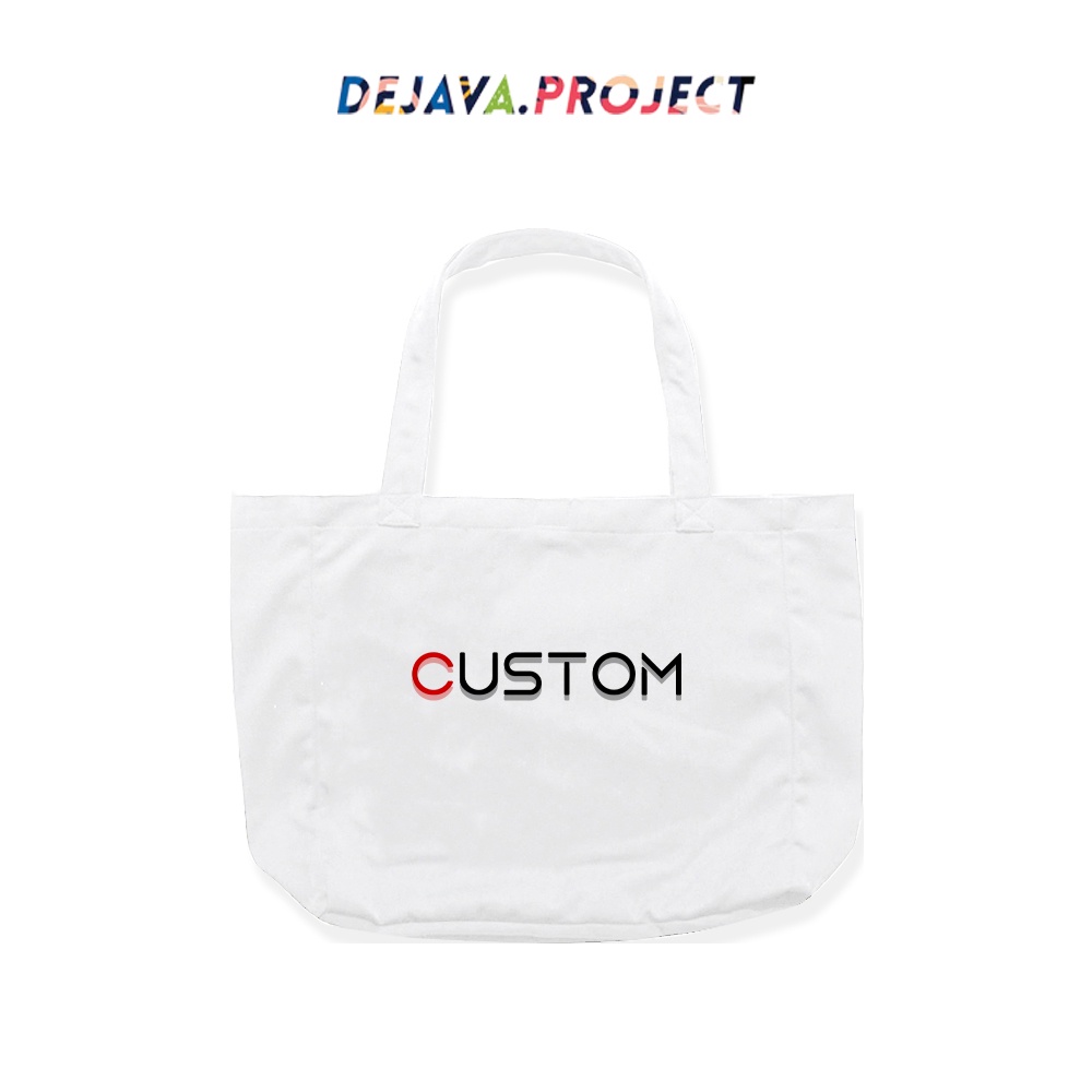 CUSTOM TOTEBAG KANVAS LANDSCAPE SATUAN PENGERJAAN 1 HARI BAHAN KANVAS PREMIUM TERBARU