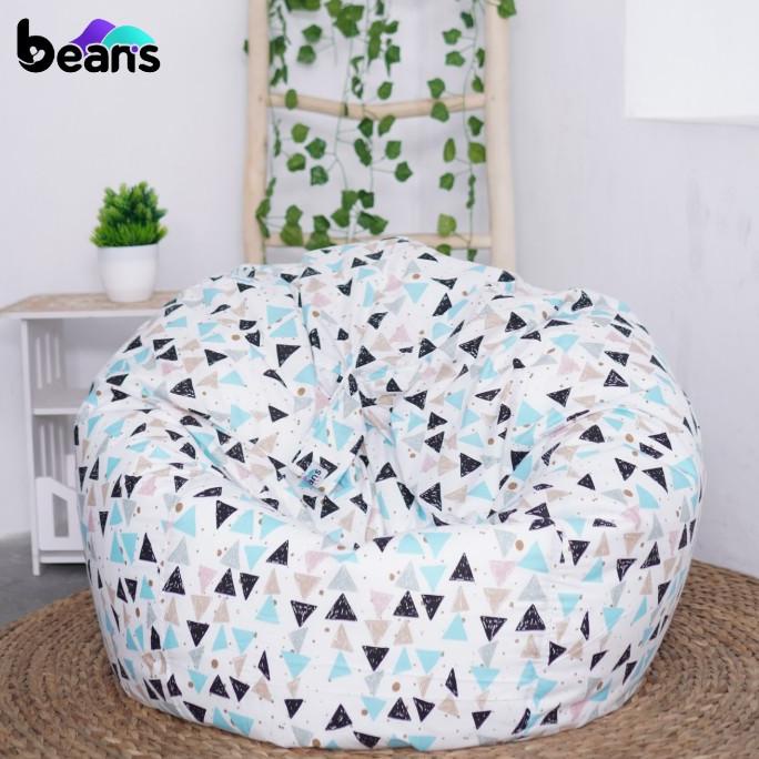 Bean Bag Oval Motif - Termasuk Isi - Bean Bag Motif - Beanbag - 14
