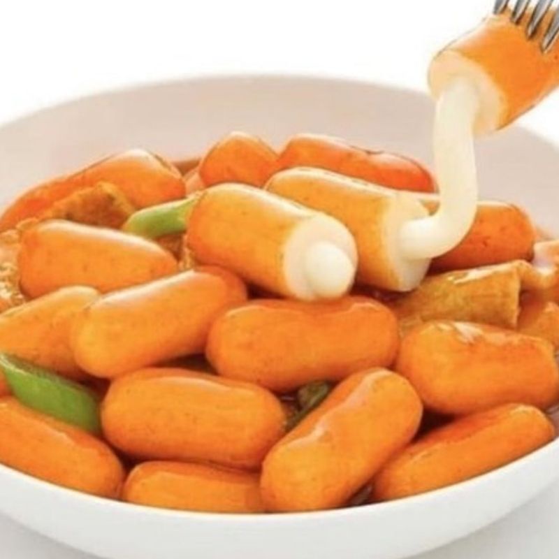 Paket Topokki kue beras gochujang saus odeng topoki mozarella cheese tteokbokki kue beras korean snack