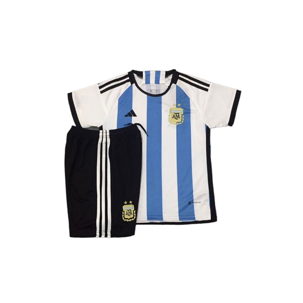 Jual Jersey Kids Argentina Home Piala Dunia 2022 Grade Ori Shopee Indonesia