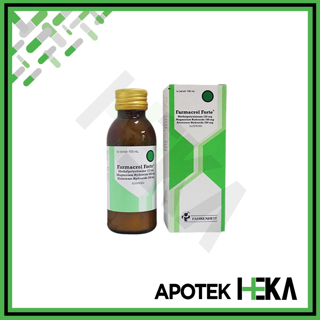 Farmacrol Forte Sirup Suspensi 100 ml - Obat Maag Saluran Cerna (SEMARANG)