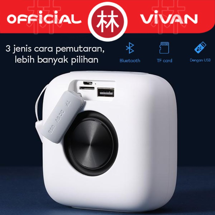 Vivan VS1 Outdoor Bluetooth Speaker 5.0 Waterproof