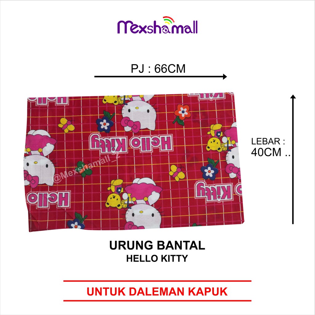 URUNG BANTAL HELLO KITTY  URUNG KAPUK URUNG BANTAL TERMURAH GROSIR DAN ECER