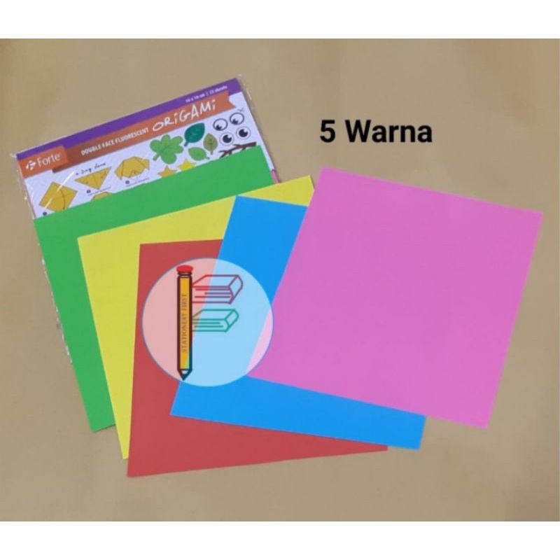 

Origami Kertas Lipat Forte 2 Sisi Double Side 20 x 20 cm