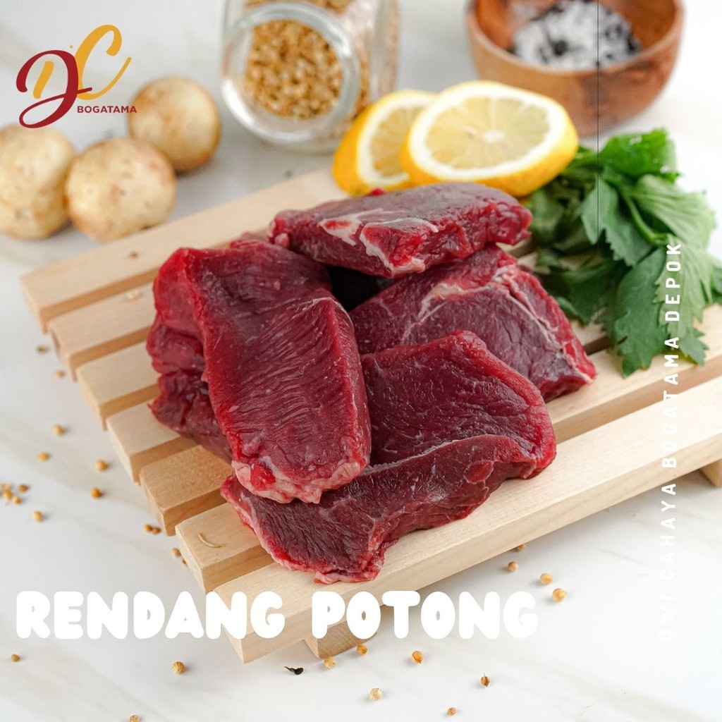 

Daging Paha Sapi Potong Rendang 500 gram