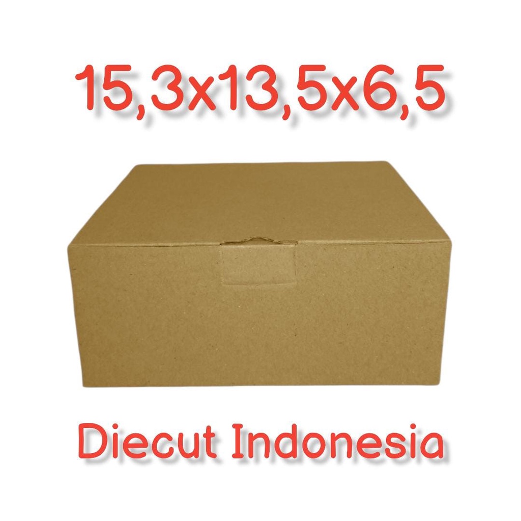 

Kardus packing box Diecut / Pizza uk 15,3x13,5x6,5