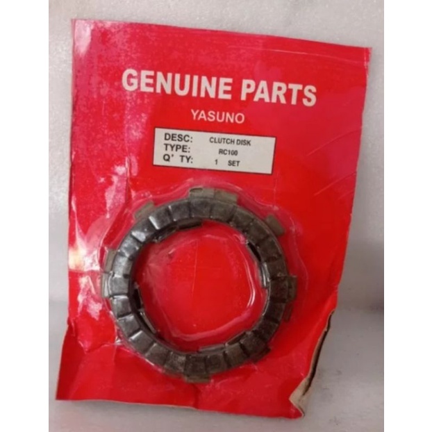 KAMPAS KOPLING RC 100 BRAVO KAMPAS KOPLING SUZUKI RC100 SET